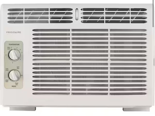 Lot 96-161882 - Frigidaire
5,000 BTU 115V Window Air Conditioner Cools 150 Sq. Ft. with Mechanical Controls in White...