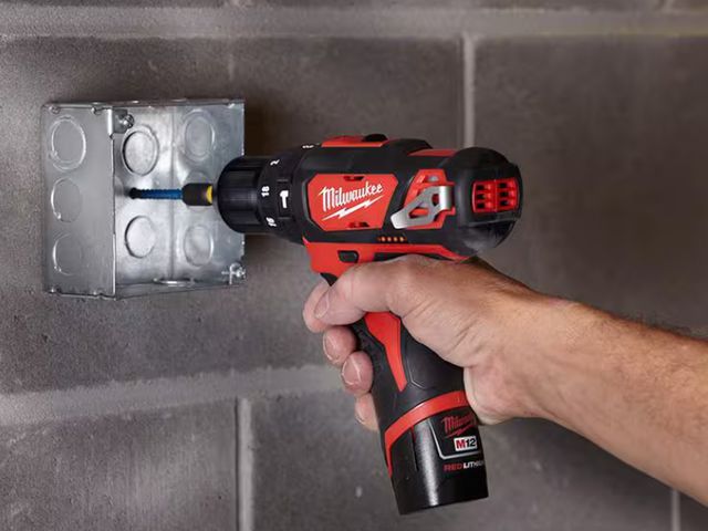 Lot 96-180544 - M12 12V Lithium-Ion Cordless 3/8 in. Hammer Drill/Driver Used/tested in working condition. Does not ...