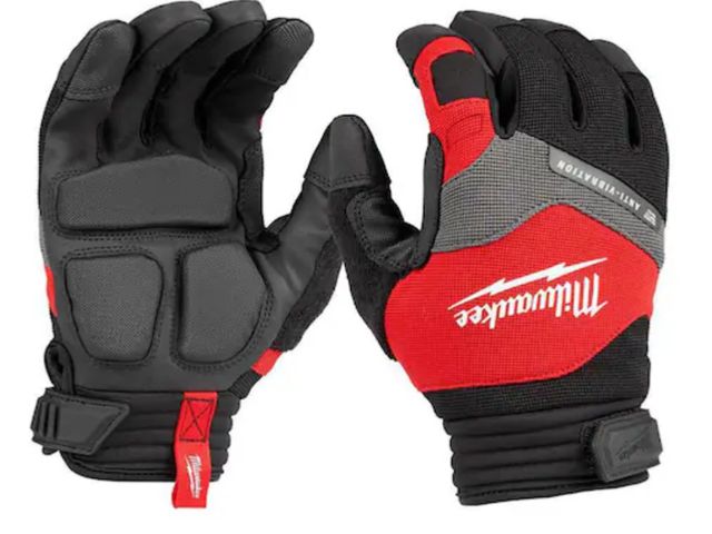 Lot 96-191675 - Milwaukee Medium Anti-Vibration Work Glove New