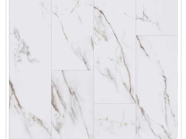 Lot 96-226223 - Approx 42.3 sq ft of Lifeproof Eagle Ridge Marble 22 MIL 9.06 in. W × 48.03 in. L Waterproof Click L...