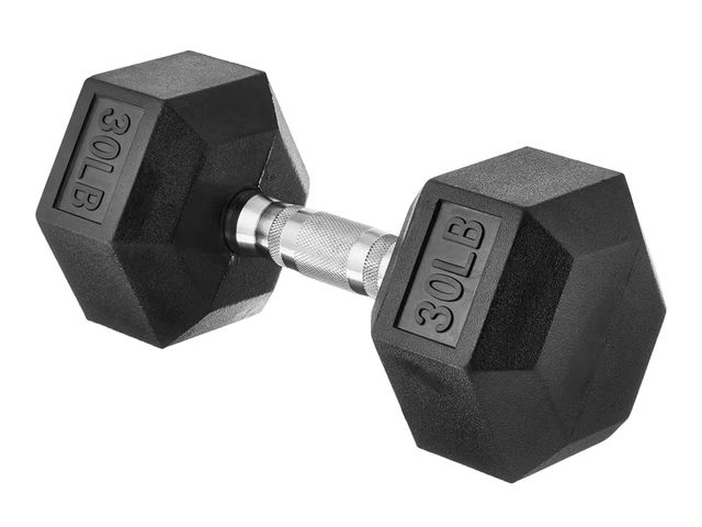 Lot 96-176062 - Amazon Basics Rubber Hex Dumbbell Hand Weight
new