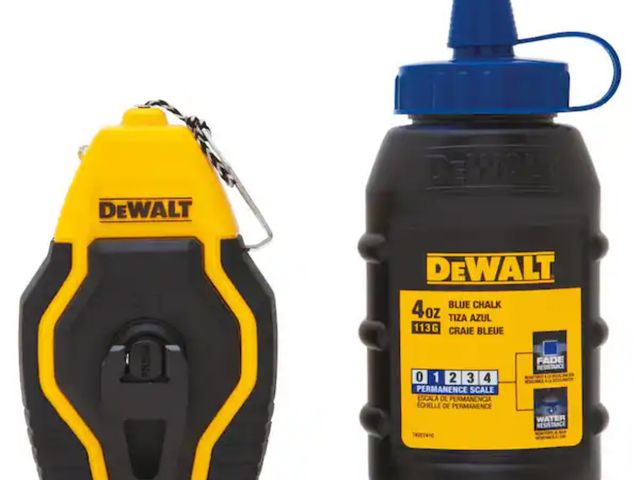 Lot 96-182502 - DEWALT
Atomic Chalk Reel with Blue Chalk
New