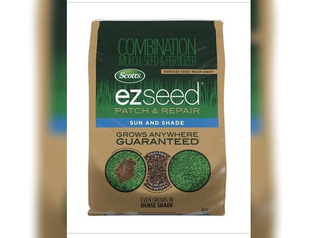 Lot 96-227921 - Scotts EZ Seed Patch &amp; Repair Sun and Shade, 20 lbs., With Mulch, Sun and Shade Grass Seed, and ...