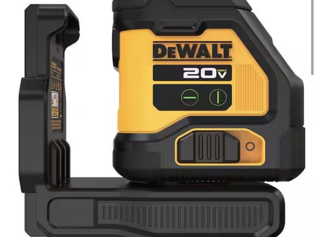Lot 96-221998 - DEWALT 20V Green Cross Line Laser Level (Tool-Only) MSRP $349 Unused