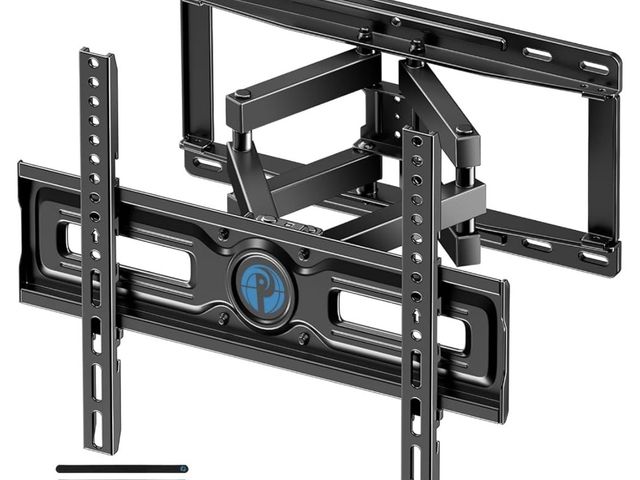 Lot 96-230469 - Pipishell Height Adjustable Full Motion TV Wall Mount for 26–65 inch TVs TV Mount with Dual Arms, Sw...