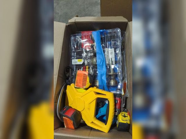 Lot 96-177983 - Mixed Box of Home Depot Items New Overstock and Returns