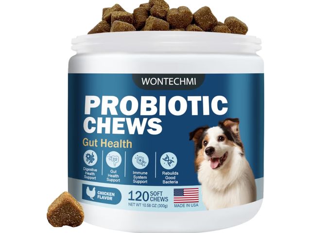 Lot 96-200813 - Probiotics for Dogs, Improve Itchy Skin Itchy Ears, Gut Health, Yeast Balance, Allergies, Immunity, ...