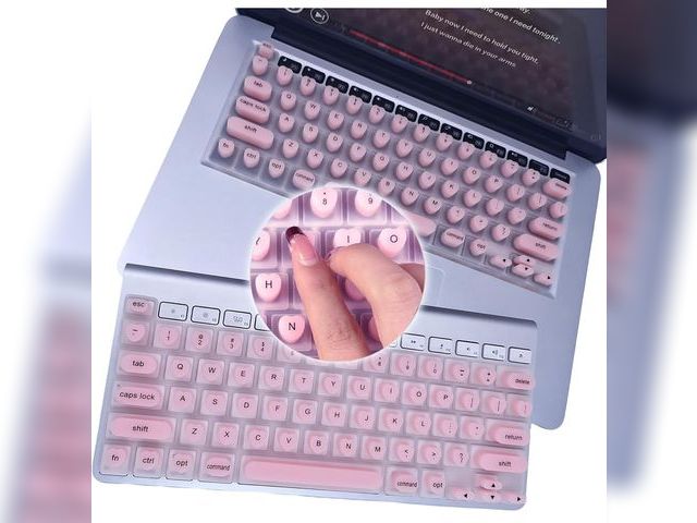 Lot 96-190902 - Keyboard Cover for Long Nails Compatible with MacBook Pro 13 inch M2 2023, 2022, 2021 2020 M1 A2338 ...