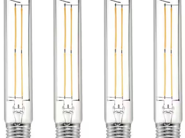 Lot 96-211981 - BLUEX BULBS 75-Watt Equivalent T10 Cool White (4000K)Household Indoor LED Light Bulb (4-Pack) New