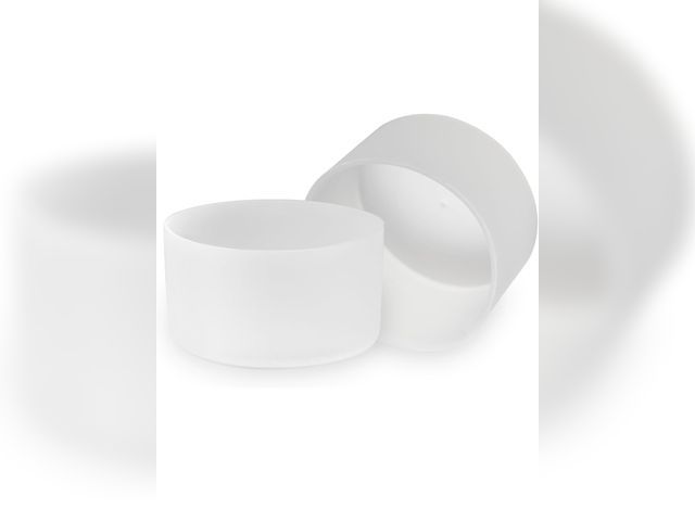 Lot 96-170580 - 2Pack 3Inch/75mm Clear Silicone Tumbler Bumper, Water Bottle Bottom Protector for 20oz-40oz
New