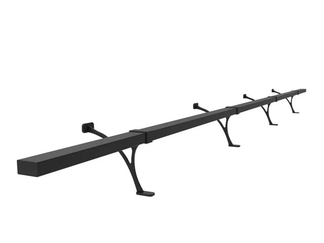 Lot 96-164227 - Foot Rail Kit - Railing Hardware Undercounter Mount Hardware Improve Comfort and Stability for Indoo...
