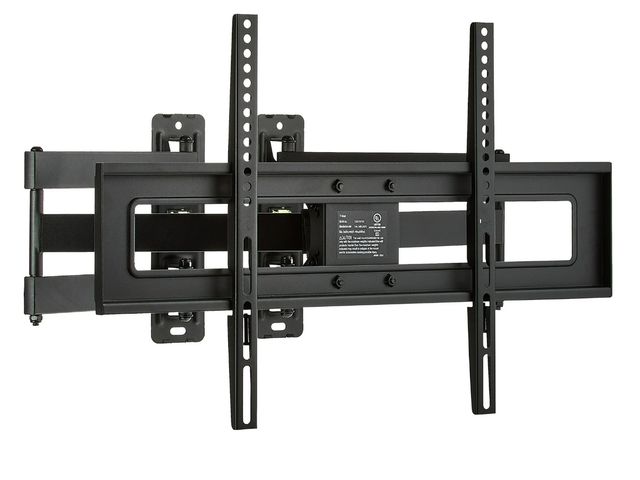 Lot 96-167334 - Onn Corner Full Motion TV Mount for 37" to 70" TVs, UL Listed, swivel ±60°, up to ±20°Tilting
New