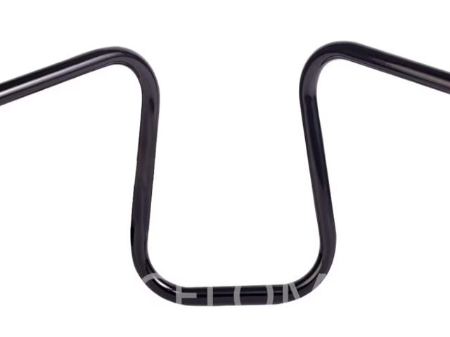 Lot 96-188220 - 14'' Rise 1'' 25.4 mm Round Ape Hanger HandleBars Fit Harley Street Bob Sportster XL 883 1200 Fat Bo...