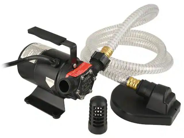 Lot 96-214317 - Everbilt
1/10 HP Non-Submersible Self-Priming Transfer Pump
New