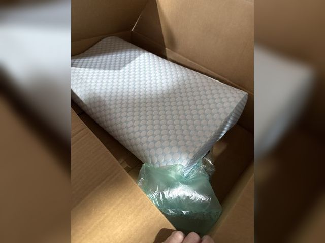 Lot 96-169544 - Cervical Pillow for Neck Pain Relief, Contour Memory Foam Pillows for Sleeping, Odorless Ergonomic P...