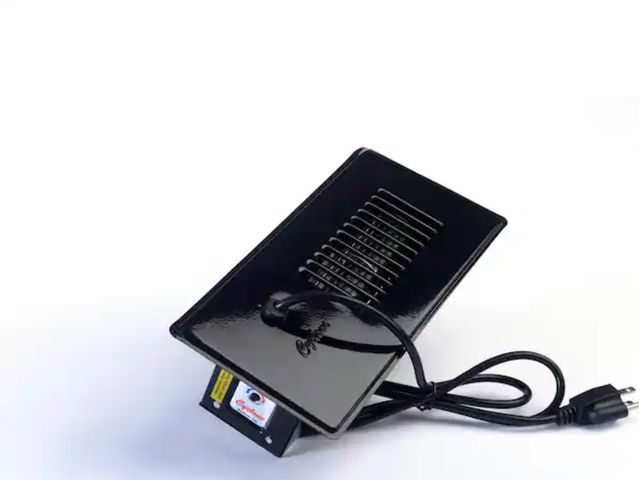 Lot 96-211581 - Cyclone Booster Fan Plus with Built-In Thermostat, Black New