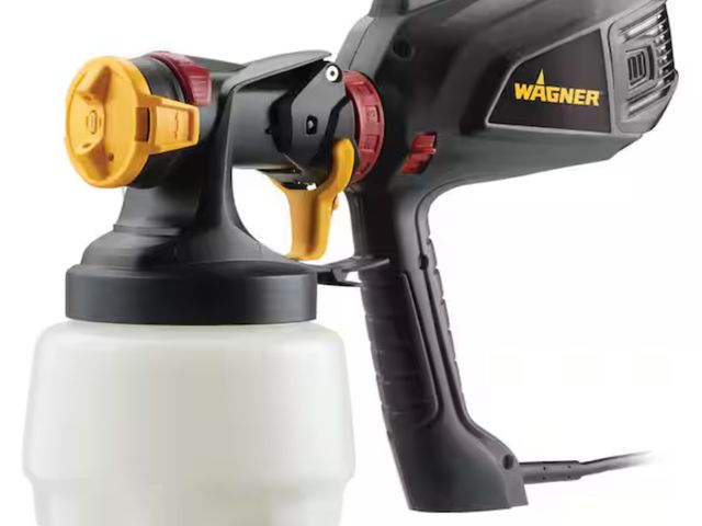 Lot 96-183226 - Wagner
Flexio 2500 Electric Handheld HVLP Paint Sprayer
used untested 
MSRP $157.00