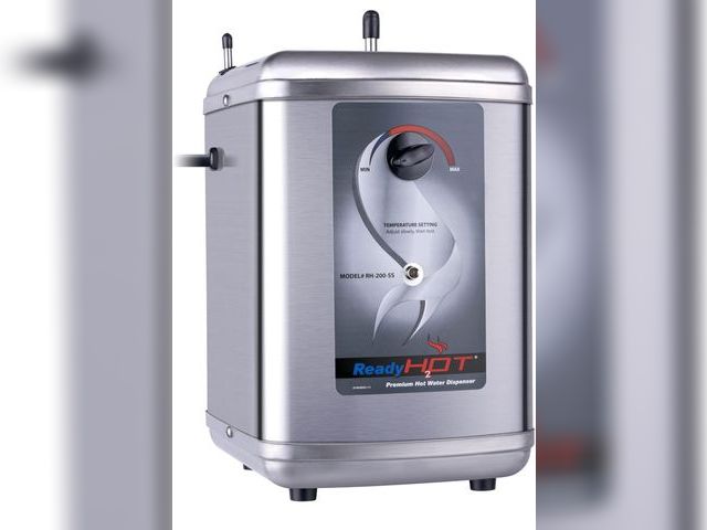 Lot 96-175711 - Ready Hot 40-RH-200-SS Instant Hot Water Dispenser System, 2.5 Quarts Manual Dial Tank Only, Stainle...