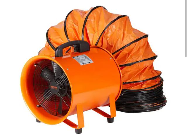 Lot 96-211173 - VEVOR

Portable Ventilator 10 in. Heavy-Duty Blower Fan with 33 ft. Duct Hose 380-Watt Industrial Ut...