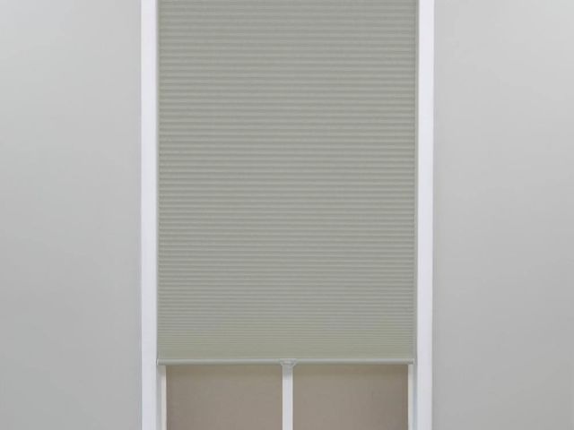 Lot 96-162794 - Perfect Lift Window Treatment
Gray Cloud Cordless Light Filtering Polyester Cellular Shades 
New