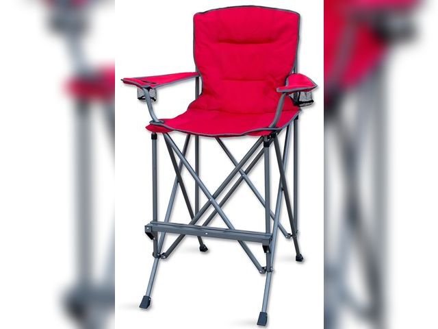 Lot 96-190311 - RMS Extra Tall Folding Chair - 31" Seat Height Director Chair for Camping, Home Patio and Sports - P...