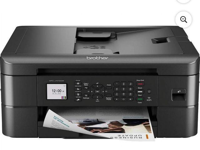 Lot 96-181306 - Brother MFC-J1010DW Inkjet All-in-One Printer with Wireless and Duplex Printing MSRP $149.99 New