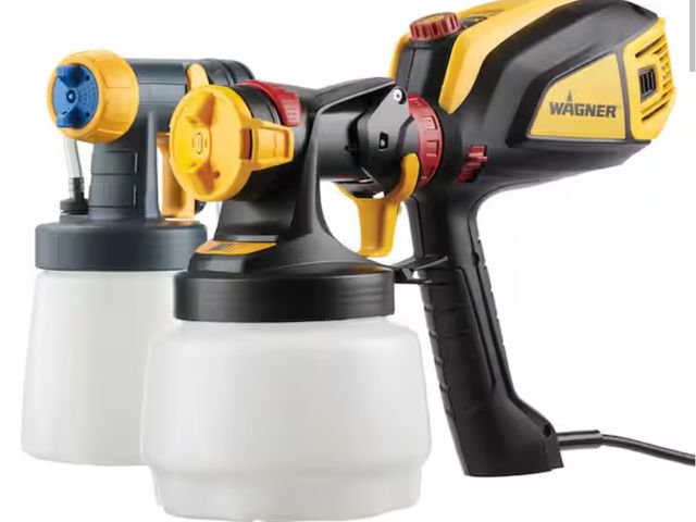 Lot 96-162350 - Wagner Flexio 3500 Electric Handheld HVLP Paint Sprayer New MSRP $179