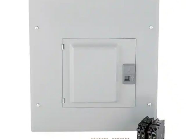 Lot 96-211670 - ABB
125 Amp 12-Space 24-Circuit Main Lug Indoor Load Center Value Pack (TLMQ1212PAG)
Open box 
Appea...