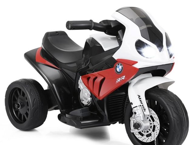 Lot 96-197375 - Costway Kids Ride On Motorcycle BMW
Licensed 6V Electric 3 Wheels Bicycle
Music &amp; Light Red
New ...