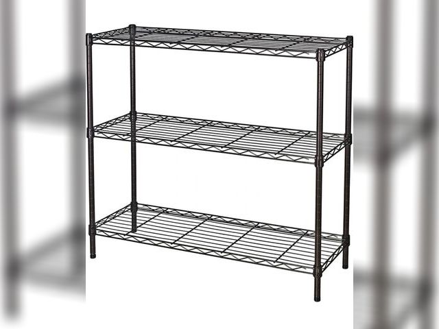 Lot 96-181465 - Standing Shelving Units, 36" W x 14" D x 32" H Metal Storage Shelves, Adjustable Carbon Steel Wire S...