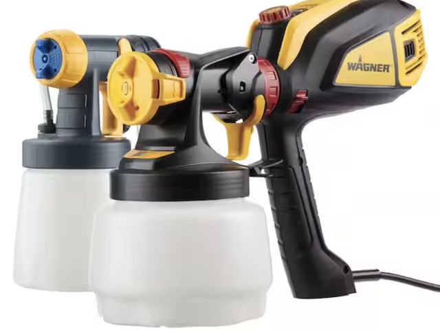 Lot 96-222363 - Wagner Flexio 3500 Electric Handheld HVLP Paint Sprayer MSRP $179 Lightly used