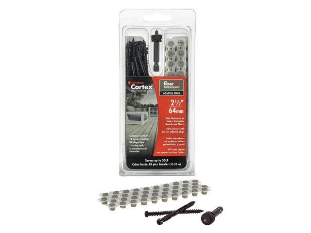 Lot 96-230417 - FastenMaster Collated Cortex Hidden Fastening System for Fiberon ArmorGuard
Decking - 2-1/2in screws...