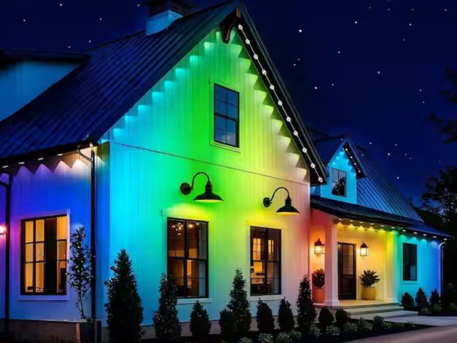 Lot 96-198025 - Honbei
150 ft. with 108 Lights Indoor/Outdoor Plug-in Integrated LED Fairy String -Light, Smart RGB ...