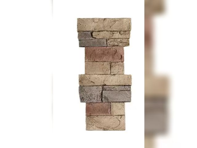 Lot 96-179702 - 14 Panels Of GenStone
Stacked Stone 11.25 in. x 24 in. Desert Sunrise Faux Pillar Panel Siding
New M...