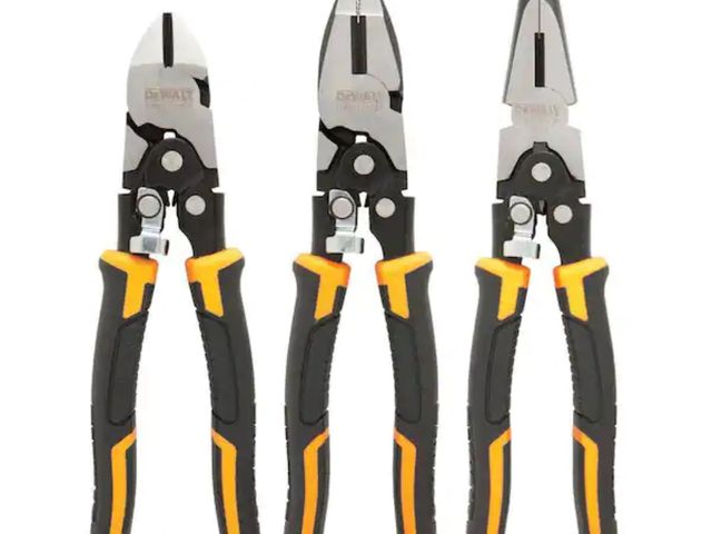 Lot 96-198405 - DEWALT Compound Plier Set (3-Pack)
New