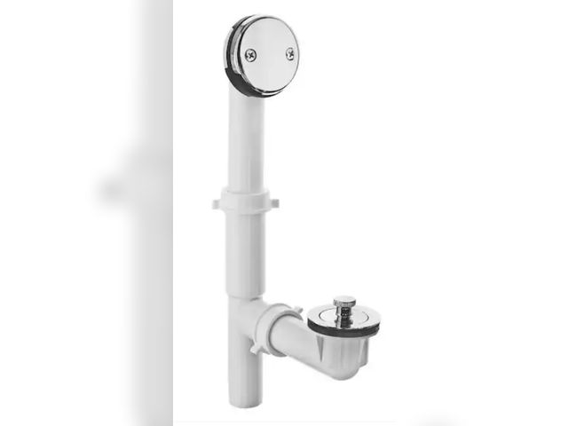 Lot 96-174300 - DANCO
Twist and Turn Tub Drain Kit with Chrome Trim
New
