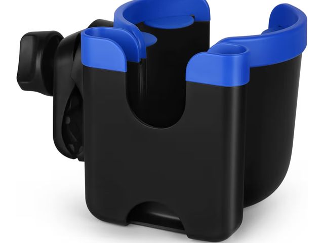 Lot 96-181623 - Accmor Stroller Cup Holder with Phone Holder, Bike Cup Holder, Universal Cup Holder for Uppababy Nun...