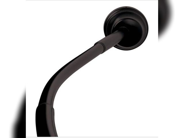 Lot 96-191984 - Zenna Home
NeverRust 50 in. to 72 in.
Aluminum Curved Dual
Mount Shower Curtain Rod in
Matte Black U...