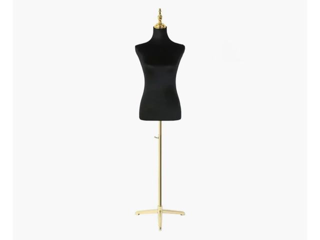 Lot 96-176639 - Female Mannequin Torso with Metal Tripod Stand – Display Form used, loose hardware in box