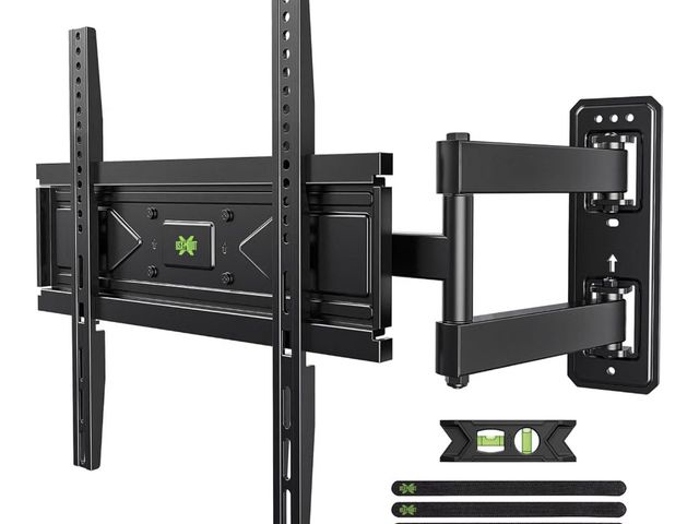 Lot 96-233337 - USX MOUNT Swivel TV Wall Mount for 26-60 Inch TVs up to 80 lbs, Single Articulating Arm, Full Motion...