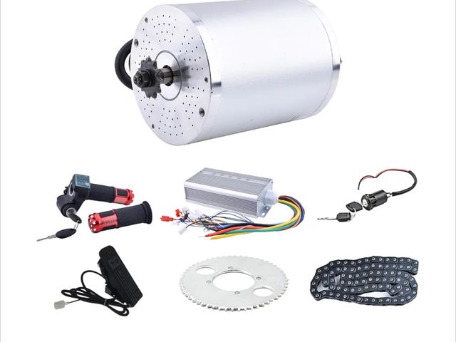 Lot 96-169736 - Chokayaky 60V Motor Kit 2000W 4600RPM Electric Dirt Bike Motor-33A Electric Scooter Motor 5.1N.M Go ...