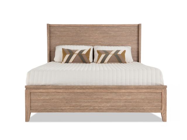 Lot 96-165827 - Solitude Full Light Brown Platform Bed
New