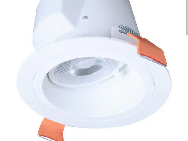 Lot 96-182463 - HALO
6 in. Selectable CCT 2700K to 5000K Integrated LED White Recessed Light, Sloped Ceiling Trim, L...