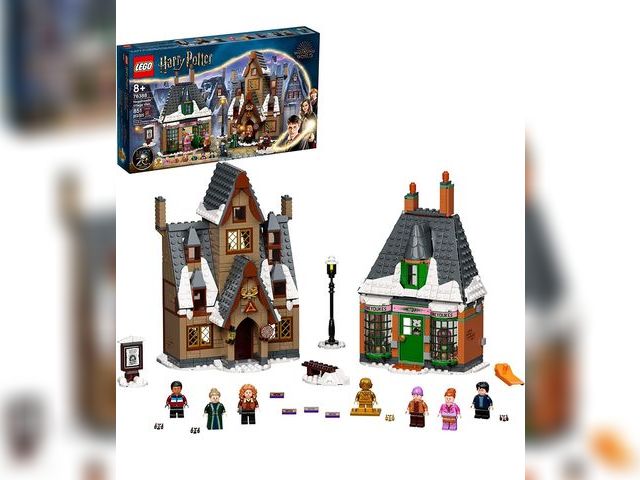 Lot 96-177923 - LEGO Harry Potter Hogsmeade Village Visit Building Toy 76388 20th Anniversary Harry Potter Set, Birt...