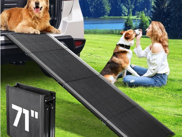 JDCBidding.com - Lot 96-168823 - Dog Ramp for Car, 71''x 17'' Extra ...