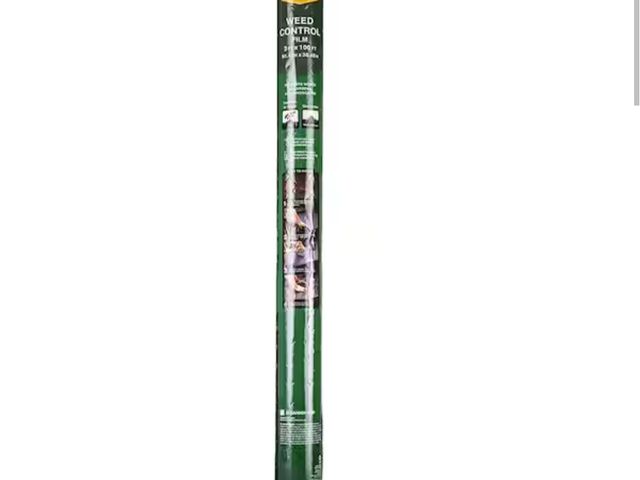 Lot 96-162715 - Vigoro 3 ft. x 100 ft. WeedBlock Weed Barrier Landscape Fabric with Microfunnels new