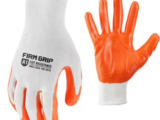 Lot 96-174005 - FIRM GRIP Large Nitrile Coated Work Gloves

New. 3 Pack
