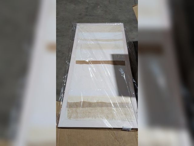 Lot 96-181428 - Canvas Wall Art Beige Abstract Farmhouse New