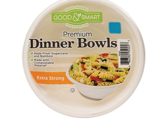 Lot 96-164463 - Good &amp; Smart Fiber Bowl 16oz, 30ct New