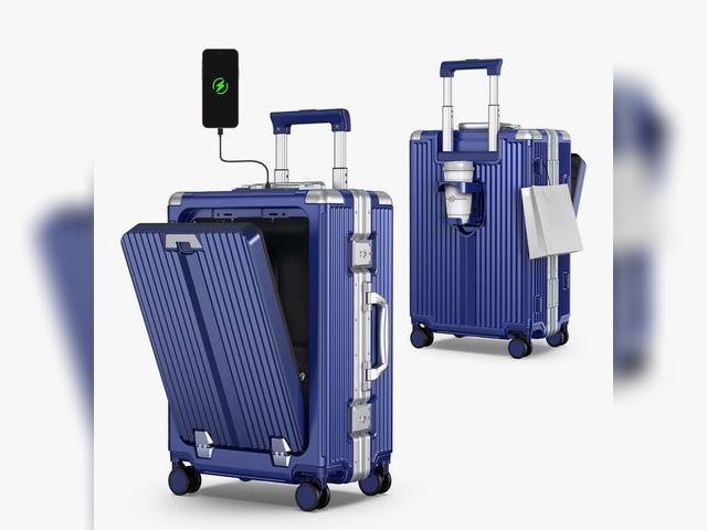 Lot 96-159577 - Portable Carry on Luggage Airline Approved, Expandable Luggage with Wheels for Trips, Practical Suit...